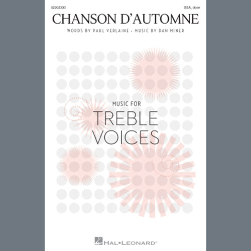 Easily Download Dan Miner Printable PDF piano music notes, guitar tabs for SSA Choir. Transpose or transcribe this score in no time - Learn how to play song progression.