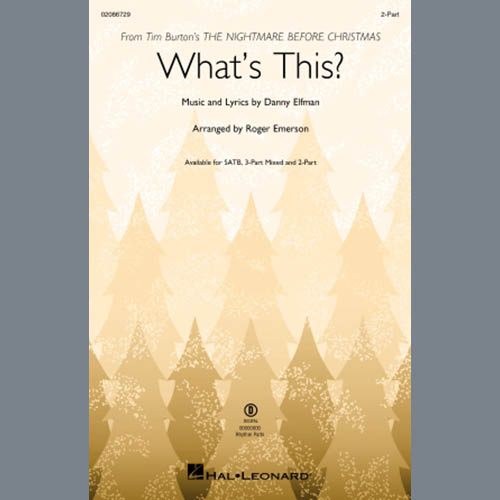 Easily Download Danny Elfman Printable PDF piano music notes, guitar tabs for 2-Part Choir. Transpose or transcribe this score in no time - Learn how to play song progression.