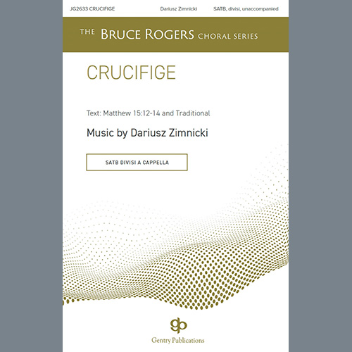 Easily Download Dariusz Zimnicki Printable PDF piano music notes, guitar tabs for Choir. Transpose or transcribe this score in no time - Learn how to play song progression.