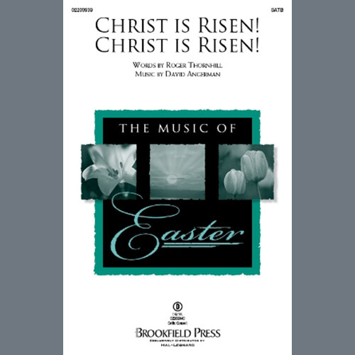 Easily Download David Angerman Printable PDF piano music notes, guitar tabs for SATB Choir. Transpose or transcribe this score in no time - Learn how to play song progression.