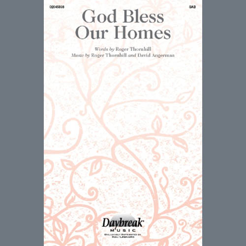 Easily Download David Angerman Printable PDF piano music notes, guitar tabs for SAB Choir. Transpose or transcribe this score in no time - Learn how to play song progression.