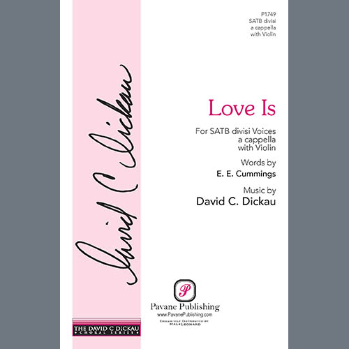 Easily Download David C. Dickau Printable PDF piano music notes, guitar tabs for SATB Choir. Transpose or transcribe this score in no time - Learn how to play song progression.