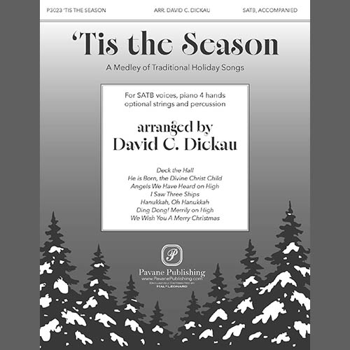 Easily Download David C. Dickau Printable PDF piano music notes, guitar tabs for SATB Choir. Transpose or transcribe this score in no time - Learn how to play song progression.