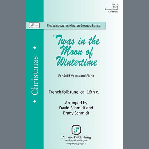 Easily Download David Schmidt and Brady Schmidt Printable PDF piano music notes, guitar tabs for SATB Choir. Transpose or transcribe this score in no time - Learn how to play song progression.