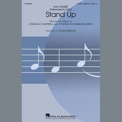 Stand Up (from Harriet) (arr. Roger Emerson) cover image