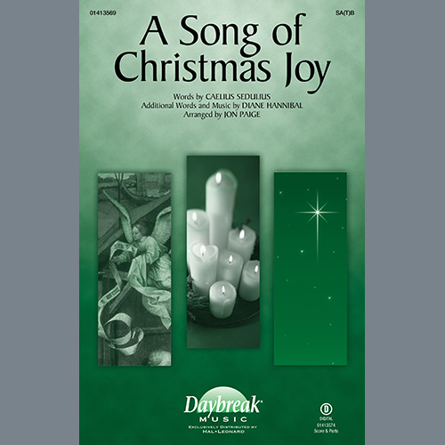 A Song Of Christmas Joy (arr. Jon Paige) cover image