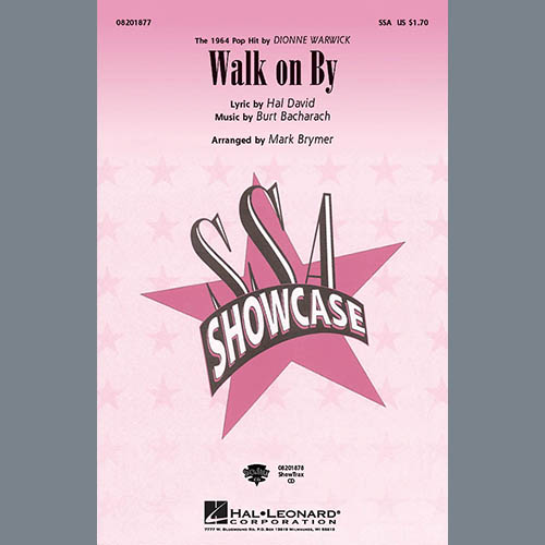 Easily Download Dionne Warwick Printable PDF piano music notes, guitar tabs for SSA Choir. Transpose or transcribe this score in no time - Learn how to play song progression.