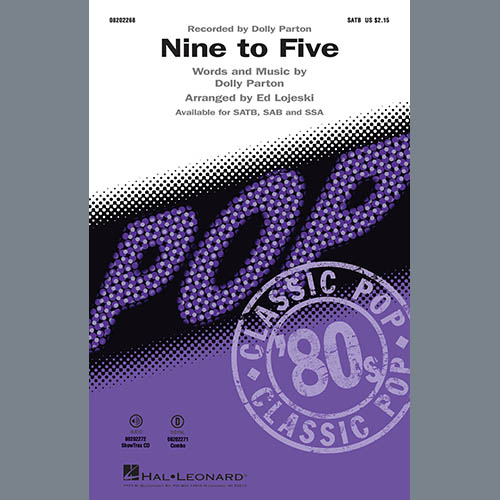 Dolly Parton Nine To Five (arr. Ed Lojeski) Profile Image