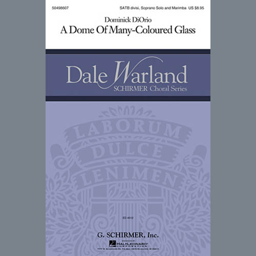 Dominick DiOrio Download Printable PDF Score Easily Download Dominick DiOrio Printable PDF piano music notes, guitar tabs for SATB Choir. Transpose or transcribe this score in no time - Learn how to play song progression.