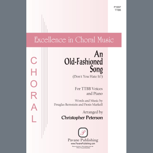 An Old-Fashioned Song (Don't You Hate It?) (arr. Christopher Peterson) cover image