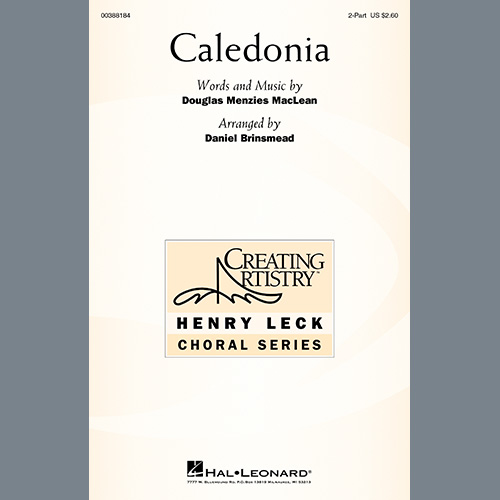 Caledonia (arr. Daniel Brinsmead) cover image