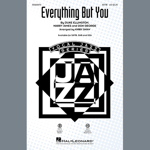 Easily Download Duke Ellington Printable PDF piano music notes, guitar tabs for SATB Choir. Transpose or transcribe this score in no time - Learn how to play song progression.