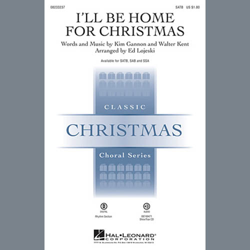 Easily Download Ed Lojeski Printable PDF piano music notes, guitar tabs for SATB Choir. Transpose or transcribe this score in no time - Learn how to play song progression.