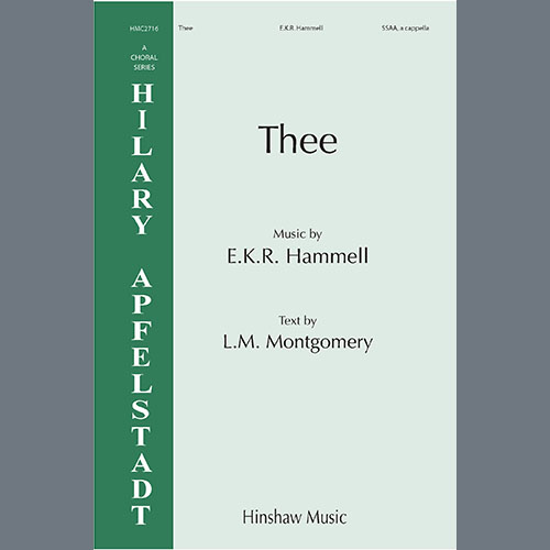 Easily Download E.K.R. Hammell Printable PDF piano music notes, guitar tabs for SSAA Choir. Transpose or transcribe this score in no time - Learn how to play song progression.