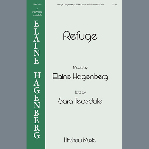 Easily Download Elaine Hagenberg Printable PDF piano music notes, guitar tabs for SSAA Choir. Transpose or transcribe this score in no time - Learn how to play song progression.