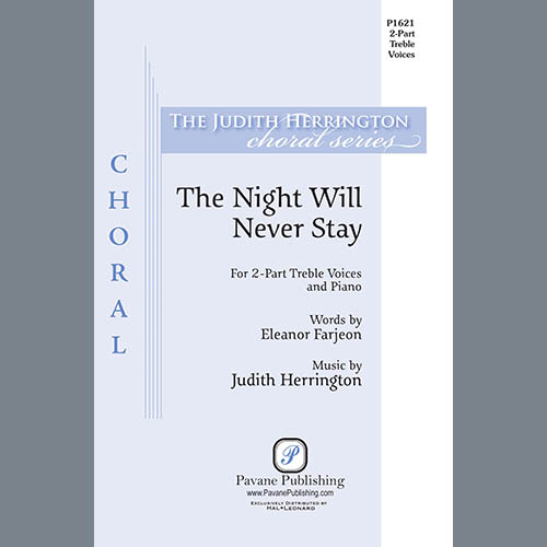 Easily Download Eleanor Farjeon and Judith Herrington Printable PDF piano music notes, guitar tabs for 2-Part Choir. Transpose or transcribe this score in no time - Learn how to play song progression.