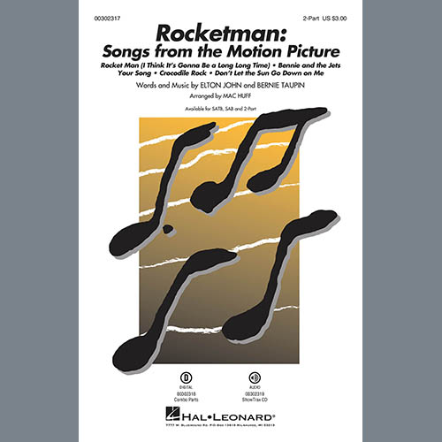 Easily Download Elton John Printable PDF piano music notes, guitar tabs for 2-Part Choir. Transpose or transcribe this score in no time - Learn how to play song progression.