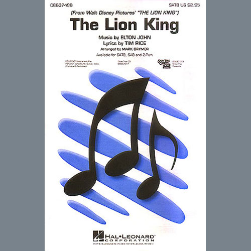 Elton John The Lion King (Medley) (arr. Mark Brymer) Profile Image