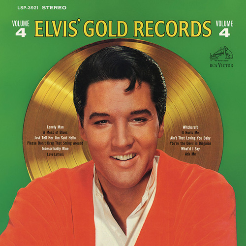 Elvis Presley It Hurts Me Profile Image