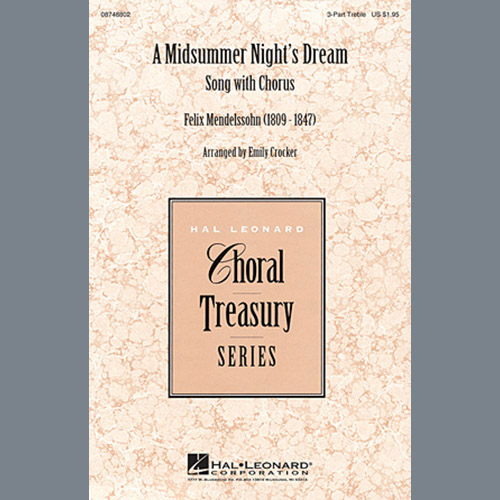 Easily Download Emily Crocker Printable PDF piano music notes, guitar tabs for 3-Part Treble Choir. Transpose or transcribe this score in no time - Learn how to play song progression.