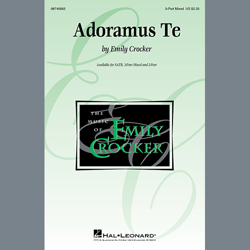 Easily Download Emily Crocker Printable PDF piano music notes, guitar tabs for 3-Part Mixed Choir. Transpose or transcribe this score in no time - Learn how to play song progression.