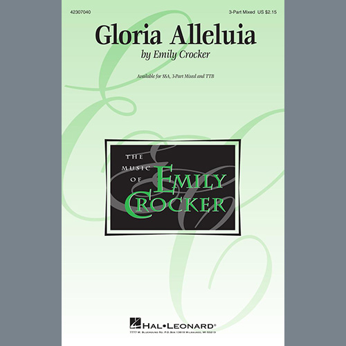 Easily Download Emily Crocker Printable PDF piano music notes, guitar tabs for 3-Part Mixed Choir. Transpose or transcribe this score in no time - Learn how to play song progression.