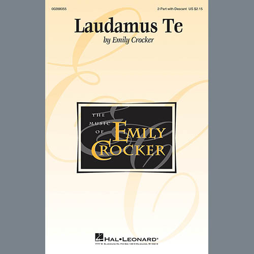 Easily Download Emily Crocker Printable PDF piano music notes, guitar tabs for 2-Part Choir. Transpose or transcribe this score in no time - Learn how to play song progression.