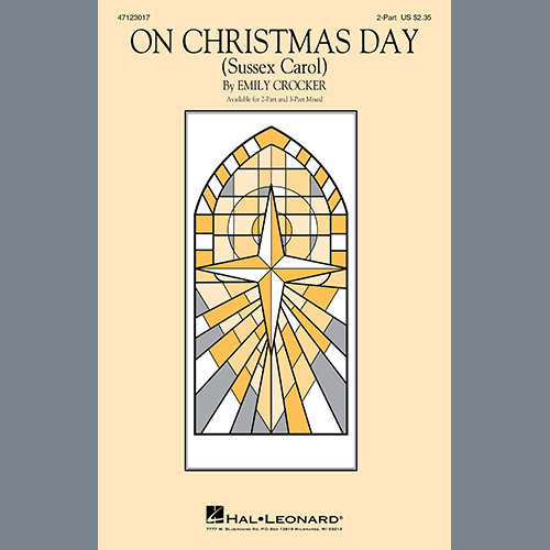 Easily Download Emily Crocker Printable PDF piano music notes, guitar tabs for 2-Part Choir. Transpose or transcribe this score in no time - Learn how to play song progression.