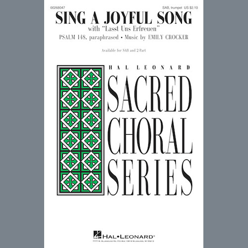 Easily Download Emily Crocker Printable PDF piano music notes, guitar tabs for SAB Choir. Transpose or transcribe this score in no time - Learn how to play song progression.