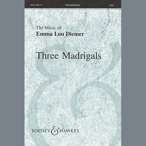 Emma Lou Diemer Download Printable PDF Score Easily Download Emma Lou Diemer Printable PDF piano music notes, guitar tabs for SATB Choir. Transpose or transcribe this score in no time - Learn how to play song progression.