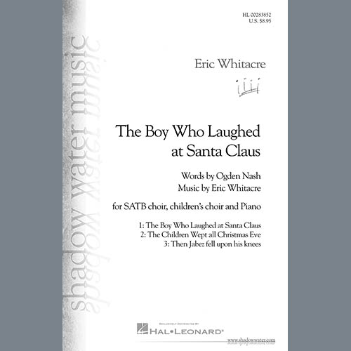 Easily Download Eric Whitacre & Ogden Nash Printable PDF piano music notes, guitar tabs for SATB Choir. Transpose or transcribe this score in no time - Learn how to play song progression.