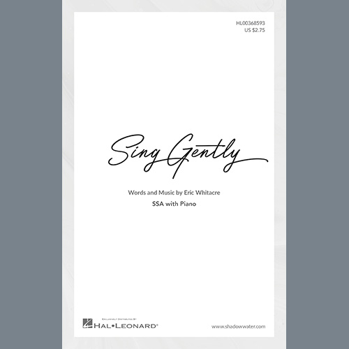 Eric Whitacre Download Printable PDF Score Easily Download Eric Whitacre Printable PDF piano music notes, guitar tabs for TBB Choir. Transpose or transcribe this score in no time - Learn how to play song progression.