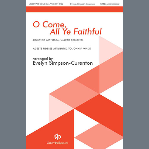 Easily Download Evelyn Simpson-Curenton Printable PDF piano music notes, guitar tabs for SATB Choir. Transpose or transcribe this score in no time - Learn how to play song progression.