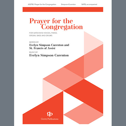 Easily Download Evelyn Simpson-Curenton Printable PDF piano music notes, guitar tabs for Choir. Transpose or transcribe this score in no time - Learn how to play song progression.