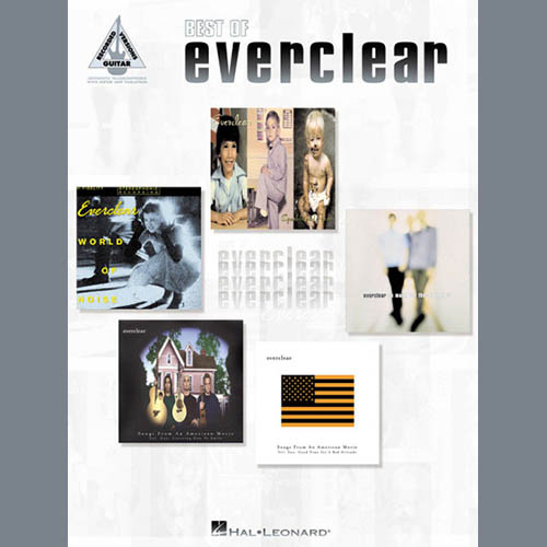 Easily Download Everclear Printable PDF piano music notes, guitar tabs for Guitar Tab. Transpose or transcribe this score in no time - Learn how to play song progression.