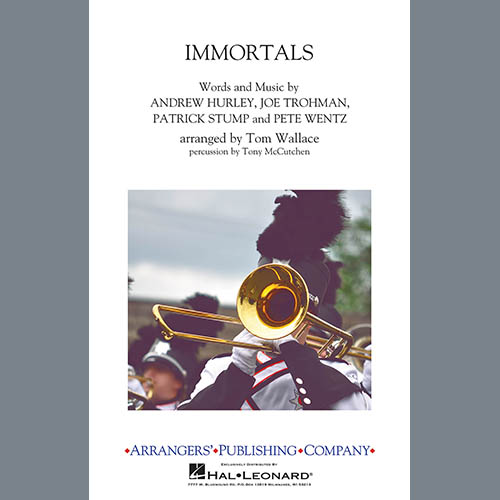 Immortals (from Big Hero 6) (arr. Tom Wallace) - Bass Drums cover image