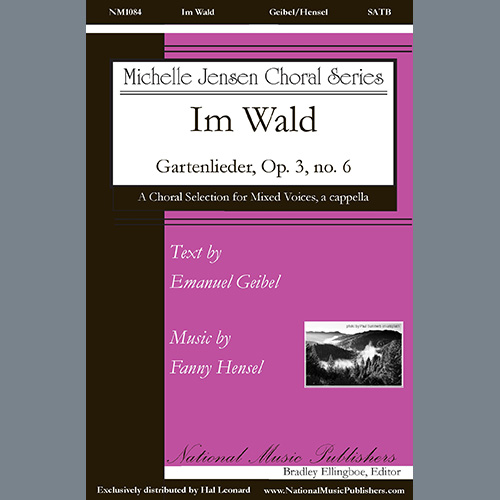 Easily Download Fanny Hensel Printable PDF piano music notes, guitar tabs for SATB Choir. Transpose or transcribe this score in no time - Learn how to play song progression.