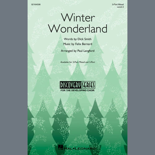 Easily Download Felix Bernard Printable PDF piano music notes, guitar tabs for 3-Part Mixed Choir. Transpose or transcribe this score in no time - Learn how to play song progression.