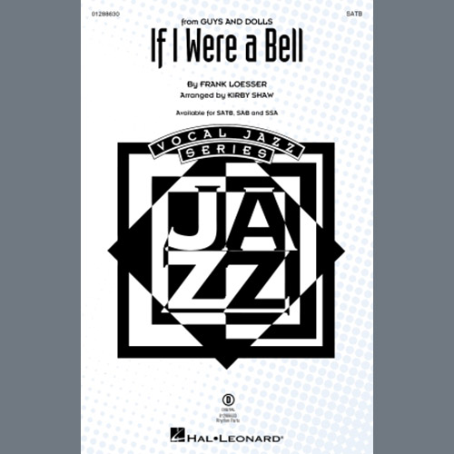 If I Were A Bell (from Guys And Dolls) (arr. Kirby Shaw) cover image