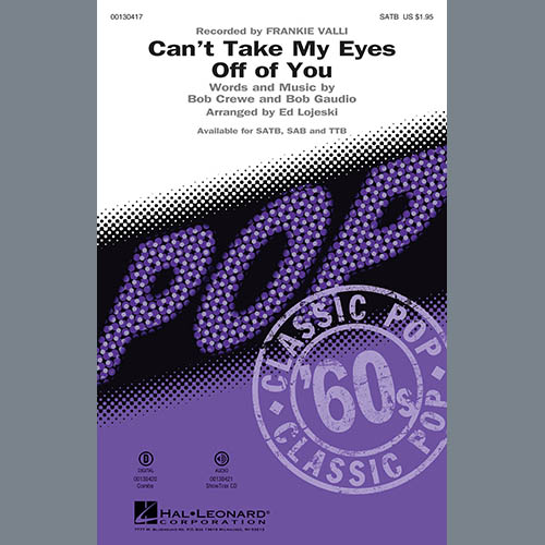 Can't Take My Eyes Off Of You (from Jersey Boys) (arr. Ed Lojeski) cover image