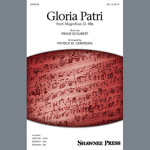 Franz Schubert Gloria Patri (from Magnificat, D. 486) (arr. Patrick M. Liebergen) Profile Image