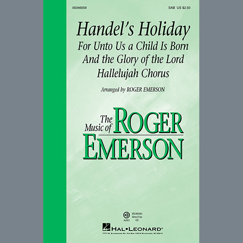 Handel's Holiday (arr. Roger Emerson) cover image