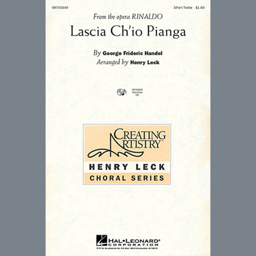 George Frideric Handel Download Printable PDF Score Easily Download George Frideric Handel Printable PDF piano music notes, guitar tabs for 3-Part Treble Choir. Transpose or transcribe this score in no time - Learn how to play song progression.