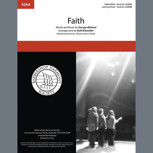 Easily Download George Michael Printable PDF piano music notes, guitar tabs for SSAA Choir. Transpose or transcribe this score in no time - Learn how to play song progression.