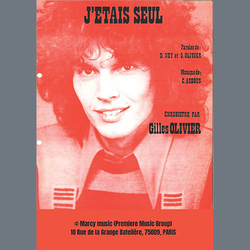 Easily Download Gilles Olivier Printable PDF piano music notes, guitar tabs for Piano & Vocal. Transpose or transcribe this score in no time - Learn how to play song progression.