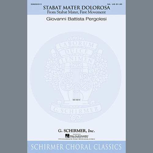 Stabat Mater (First Movement) cover image