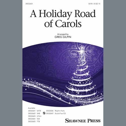 A Holiday Road Of Carols (arr. Greg Gilpin) cover image