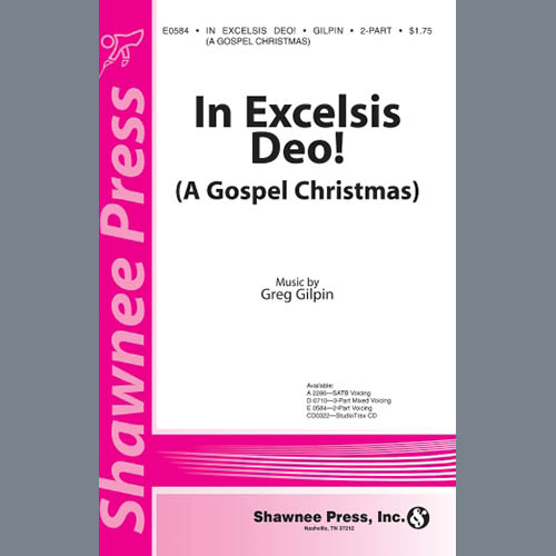 Easily Download Greg Gilpin Printable PDF piano music notes, guitar tabs for 2-Part Choir. Transpose or transcribe this score in no time - Learn how to play song progression.