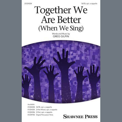 Easily Download Greg Gilpin Printable PDF piano music notes, guitar tabs for SATB Choir. Transpose or transcribe this score in no time - Learn how to play song progression.