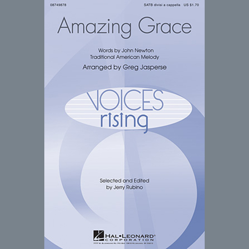 Easily Download Greg Jasperse Printable PDF piano music notes, guitar tabs for SATB Choir. Transpose or transcribe this score in no time - Learn how to play song progression.